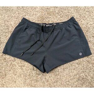 Vineyard Vines Shorts Womens Medium Black Performance 3" Inseam Drawstring